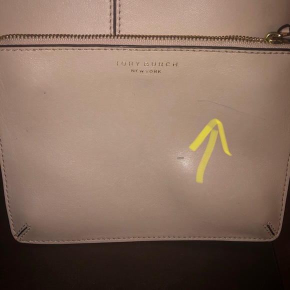 Tory Burch Block T Leather Tote - Picture 8 of 8